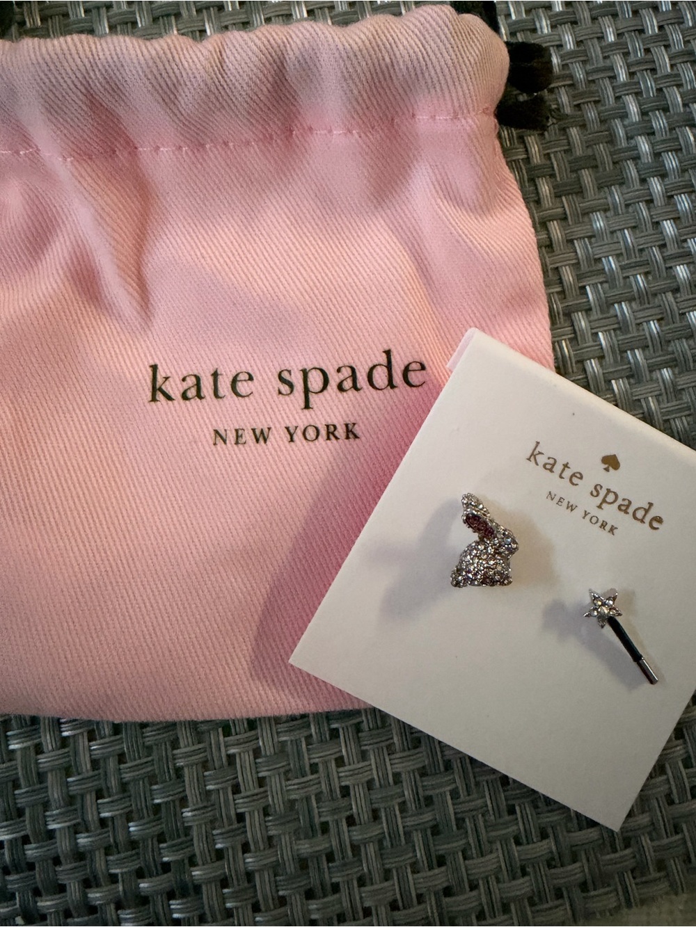 kate spade Bunny & Wand Stud Earring Set